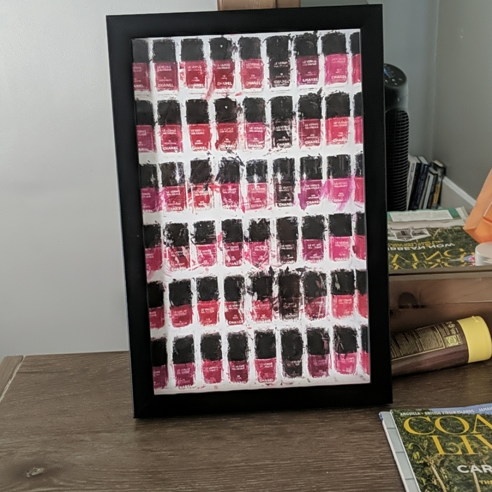Chanel Nail Polish Print- Oliver Gal